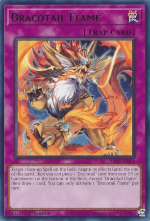 Dracotail Flame - JUSH-EN011 - Super Rare