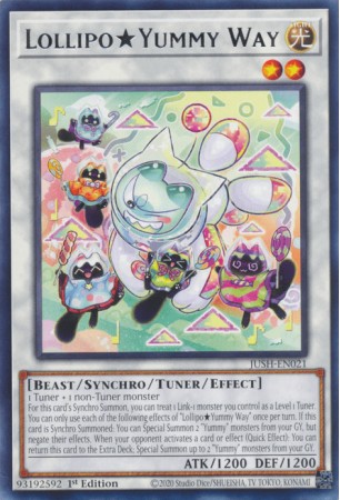 Lollipo★Yummy Way - JUSH-EN021 - Super Rare