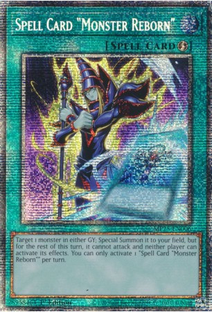 Spell Card "Monster Reborn" - MP25-EN006 - Starlight Rare