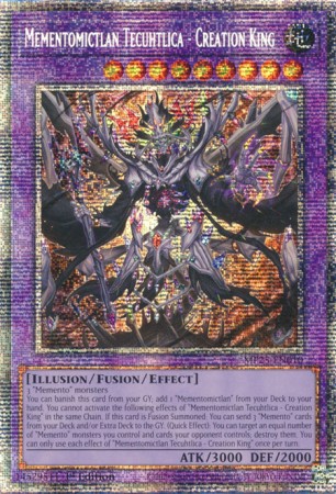 Mementomictlan Tecuhtlica - Creation King - MP25-EN010 - Starlight Rare