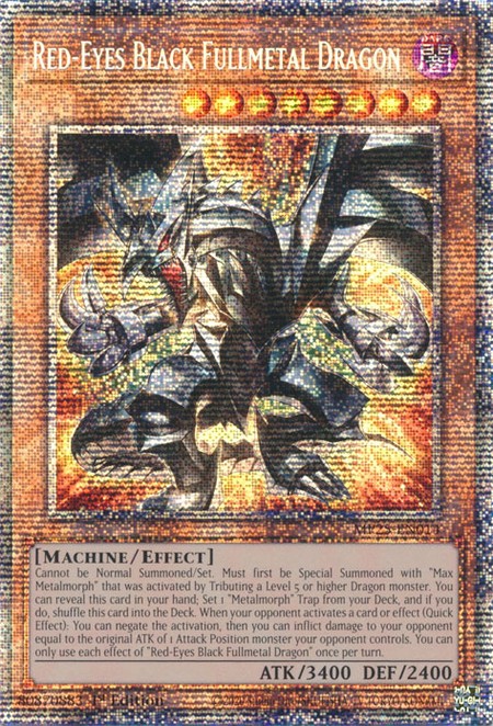 Red-Eyes Black Fullmetal Dragon - MP25-EN014 - Starlight Rare