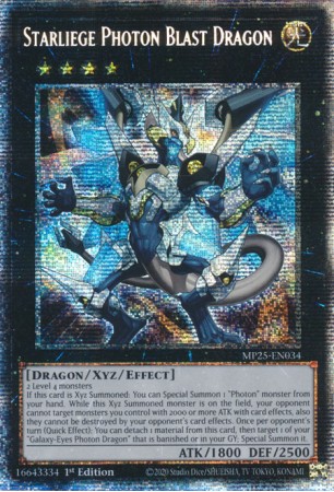 Starliege Photon Blast Dragon - MP25-EN034 - Starlight Rare
