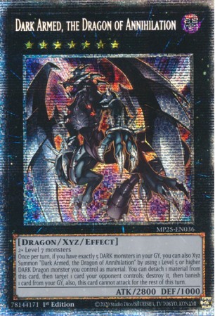 Dark Armed, the Dragon of Annihilation - MP25-EN036 - Starlight Rare