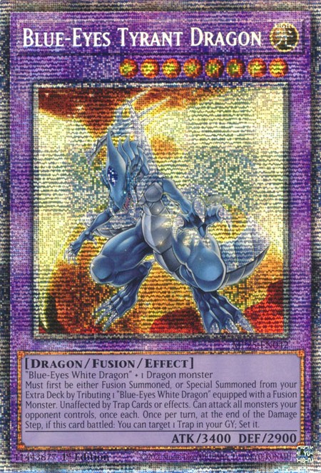 Blue-Eyes Tyrant Dragon - MP25-EN042 - Starlight Rare - Duelshop