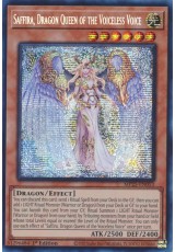 Saffira, Dragon Queen of the Voiceless Voice - MP25-EN053 - Prismatic Secret Rare
