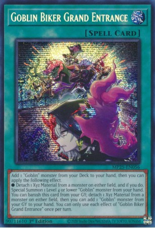 Goblin Biker Grand Entrance - MP25-EN056 - Prismatic Secret Rare