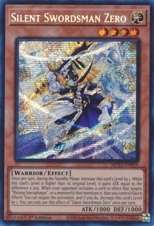 Silent Swordsman Zero - MP25-EN059 - Prismatic Secret Rare