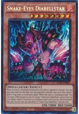 Snake-Eyes Diabellstar - MP25-EN062 - Prismatic Secret Rare