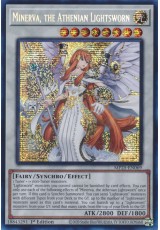 Minerva, the Athenian Lightsworn - MP25-EN069 - Prismatic Secret Rare