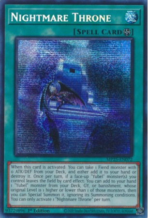Nightmare Throne - MP25-EN072 - Prismatic Secret Rare