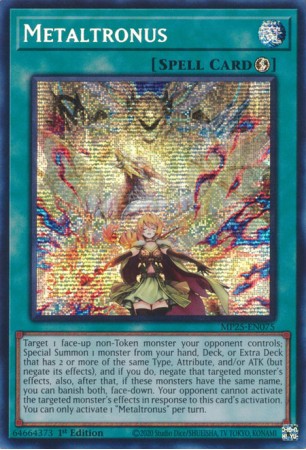 Metaltronus - MP25-EN075 - Prismatic Secret Rare