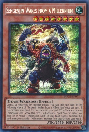 Sengenjin Wakes from a Millennium - MP25-EN077 - Prismatic Secret Rare