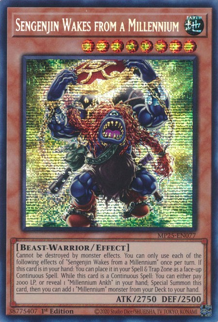 Sengenjin Wakes from a Millennium - MP25-EN077 - Prismatic Secret