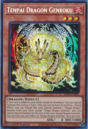 Tenpai Dragon Genroku - MP25-EN082 - Prismatic Secret Rare