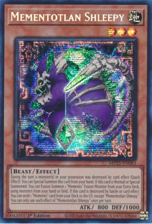 Mementotlan Shleepy - MP25-EN083 - Prismatic Secret Rare