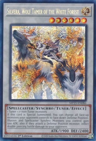 Silvera, Wolf Tamer of the White Forest - MP25-EN086 - Prismatic Secret Rare