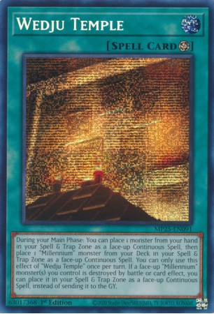 Wedju Temple - MP25-EN091 - Prismatic Secret Rare