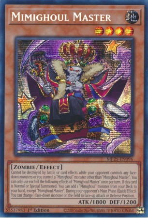 Mimighoul Master - MP25-EN096 - Prismatic Secret Rare