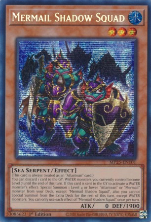 Mermail Shadow Squad - MP25-EN101 - Prismatic Secret Rare