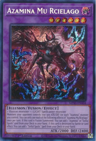 Azamina Mu Rcielago - MP25-EN104 - Prismatic Secret Rare