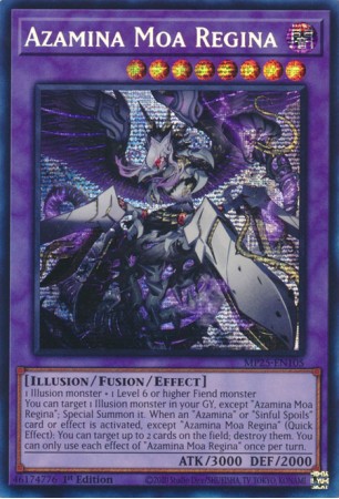 Azamina Moa Regina - MP25-EN105 - Prismatic Secret Rare