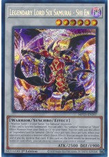 Legendary Lord Six Samurai - Shi En - MP25-EN107 - Prismatic Secret Rare