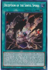 Deception of the Sinful Spoils - MP25-EN113 - Prismatic Secret Rare