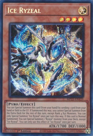 Ice Ryzeal - MP25-EN119 - Prismatic Secret Rare