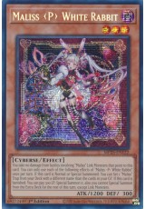 Maliss P White Rabbit - MP25-EN122 - Prismatic Secret Rare
