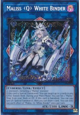 Maliss Q White Binder - MP25-EN126 - Prismatic Secret Rare