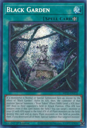 Black Garden - MP25-EN132 - Prismatic Secret Rare