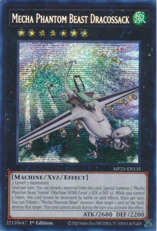 Mecha Phantom Beast Dracossack - MP25-EN135 - Prismatic Secret Rare