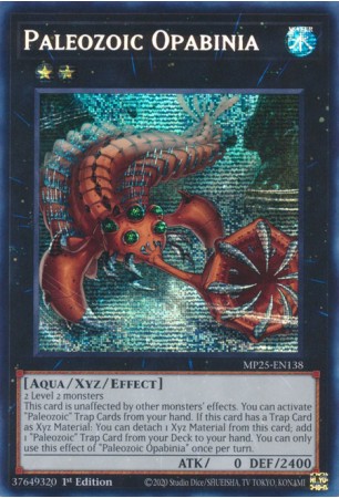 Paleozoic Opabinia - MP25-EN138 - Prismatic Secret Rare