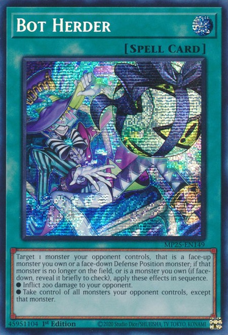 Bot Herder - MP25-EN149 - Prismatic Secret Rare - Duelshop
