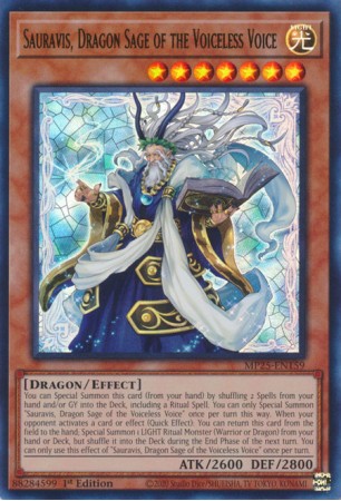 Sauravis, Dragon Sage of the Voiceless Voice - MP25-EN159 - Ultra Rare