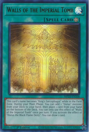 Walls of the Imperial Tomb - MP25-EN168 - Ultra Rare