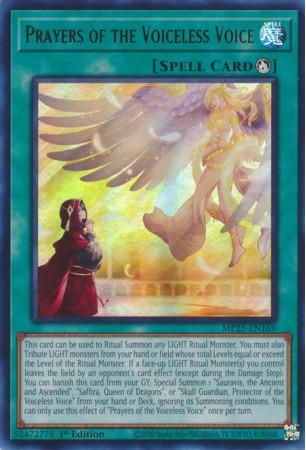 Prayers of the Voiceless Voice - MP25-EN169 - Ultra Rare