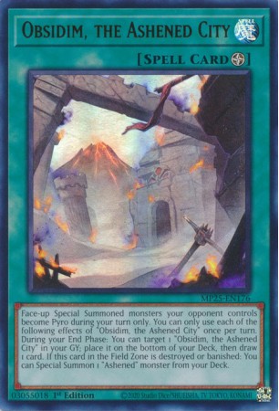 Obsidim, the Ashened City - MP25-EN176 - Ultra Rare