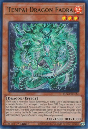 Tenpai Dragon Fadra - MP25-EN183 - Ultra Rare