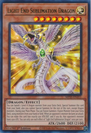 Light End Sublimation Dragon - MP25-EN211 - Ultra Rare