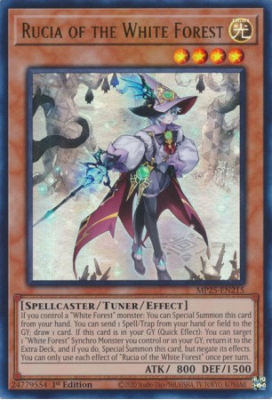 Rucia of the White Forest - MP25-EN215 - Ultra Rare