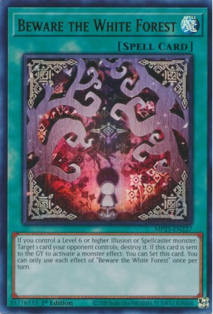 Beware the White Forest - MP25-EN227 - Ultra Rare