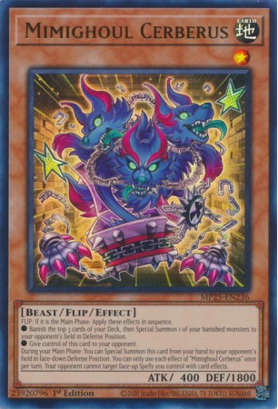 Mimighoul Cerberus - MP25-EN236 - Ultra Rare
