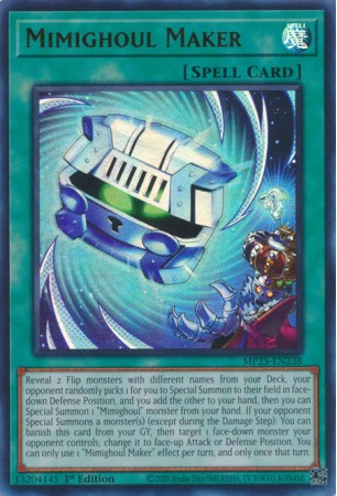 Mimighoul Maker - MP25-EN238 - Ultra Rare
