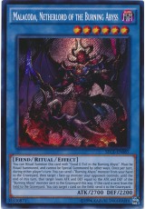 Malacoda, Netherlord of the Burning Abyss - SECE-EN085 - Secret Rare