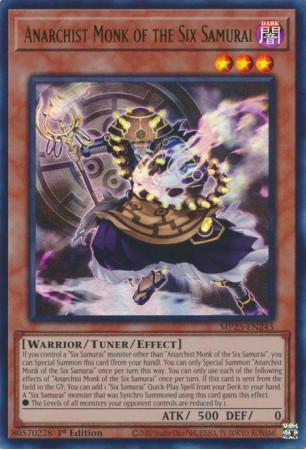 Anarchist Monk of the Six Samurai - MP25-EN245 - Ultra Rare