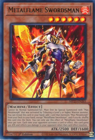 Metalflame Swordsman - MP25-EN265 - Ultra Rare