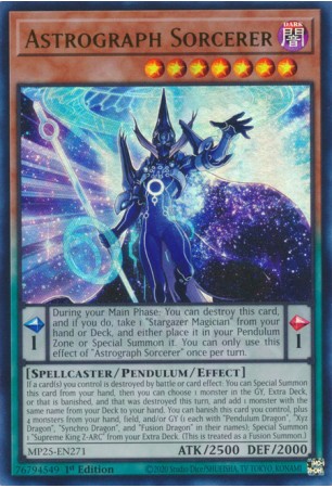 Astrograph Sorcerer - MP25-EN271 - Ultra Rare