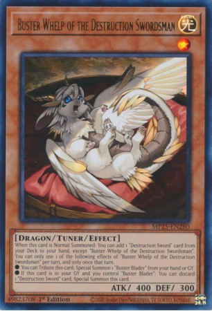 Buster Whelp of the Destruction Swordsman - MP25-EN280 - Ultra Rare