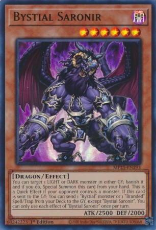 Bystial Saronir - MP25-EN293 - Ultra Rare